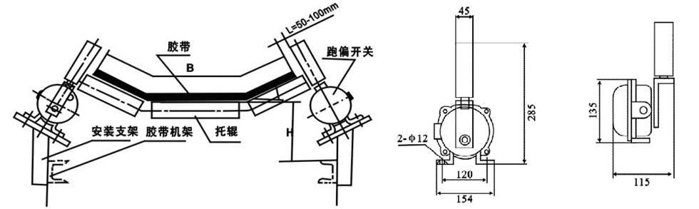 跑偏開關